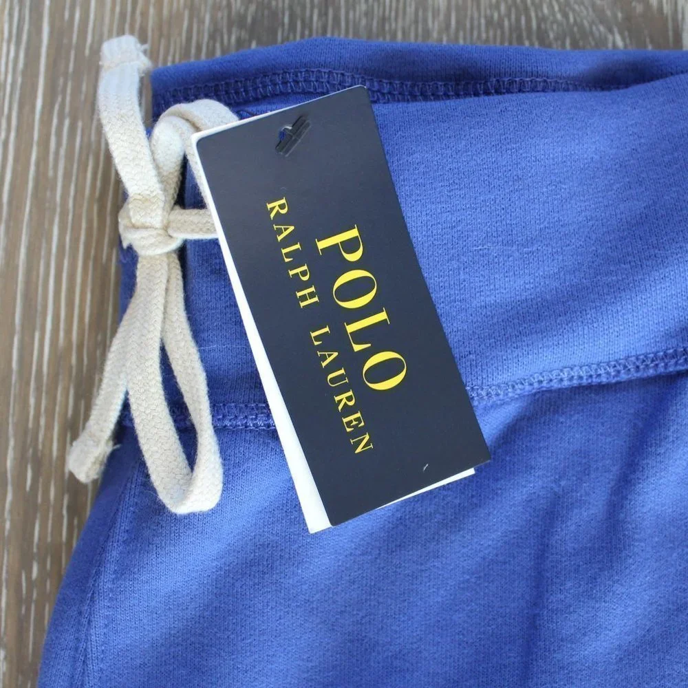 NWT POLO RALPH LAUREN MEN'S FLEECE‎ JOGGER LIBERTY BLUE